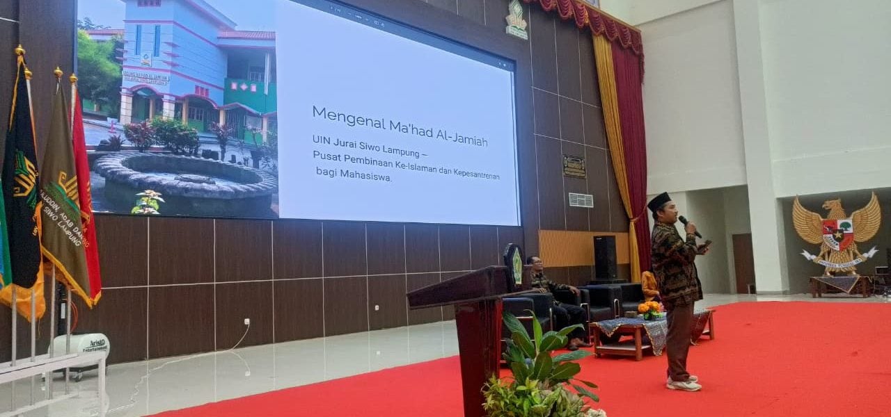 Kenalkan Ma’had Al-Jami’ah kepada Mahasiswa Baru, Ma’had UIN Jusila Tekankan Penguatan Keislaman dan Karakter
